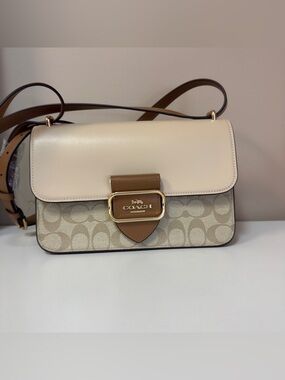 Coach CR331 SIG BLCK MORG LG XBO